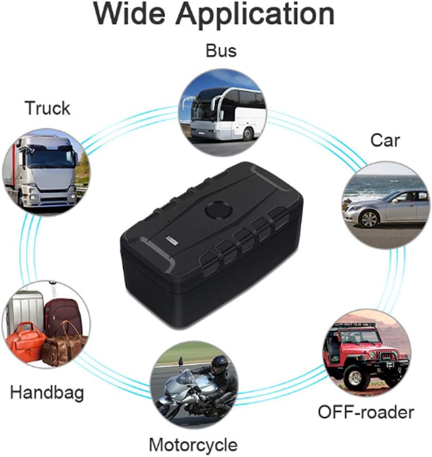 TKMARS GPS Tracker Auto Ohne ABO GPS Tracker Auto 240 Tage Standby, Starke Magnetische WasserbestäNd