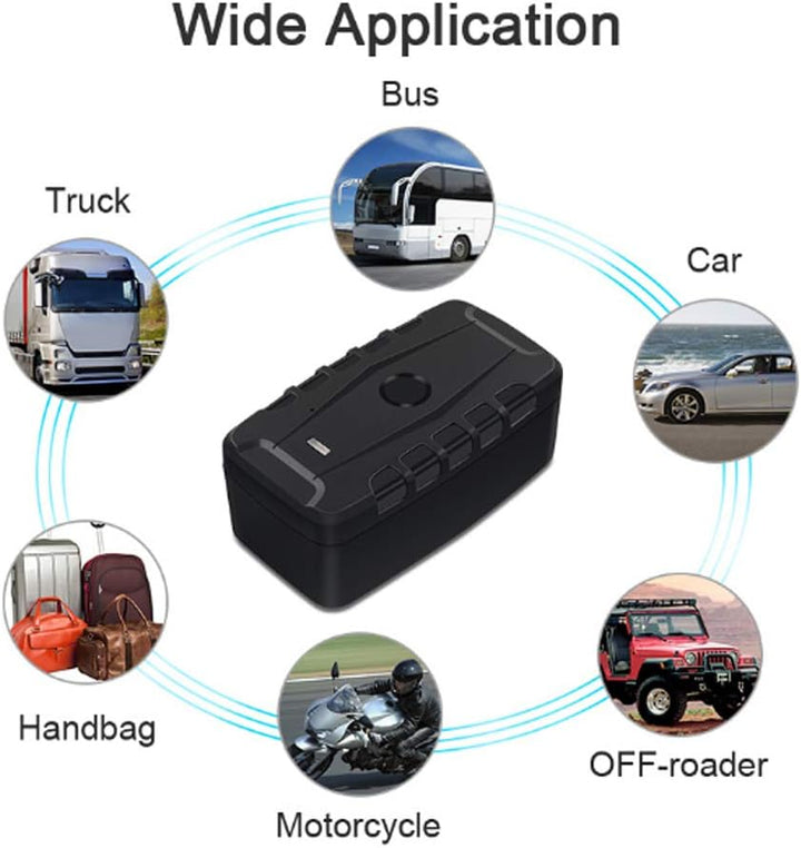 TKMARS GPS Tracker Auto Ohne ABO GPS Tracker Auto 240 Tage Standby, Starke Magnetische WasserbestäNd