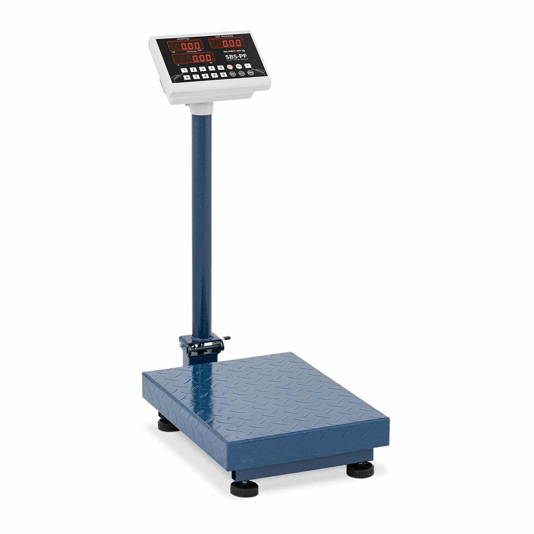 Steinberg Systems SBS-PF-100A8 Plattformwaage Paketwaage 100 kg / 10 g LED klappbar Industriewaage