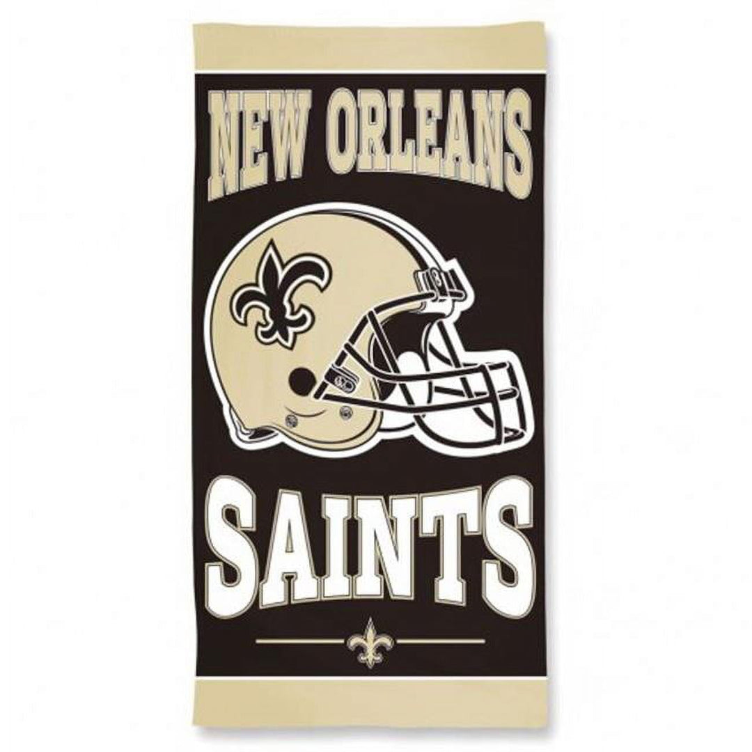 WinCraft NFL New Orleans Saints Strandtuch, Faser, 4,1 kg/30 x 60