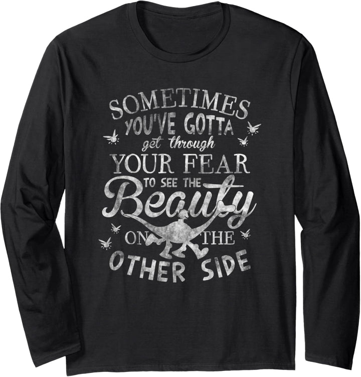 Disney Pixar Good Dinosaur Other Side Quote Langarmshirt