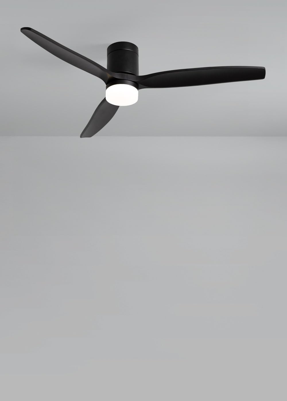 CREATE / WINDCALM L/Deckenventilator ABS mit Beleuchtung Schwarz mit Fernbedienung / 40W, Timer, Ø15