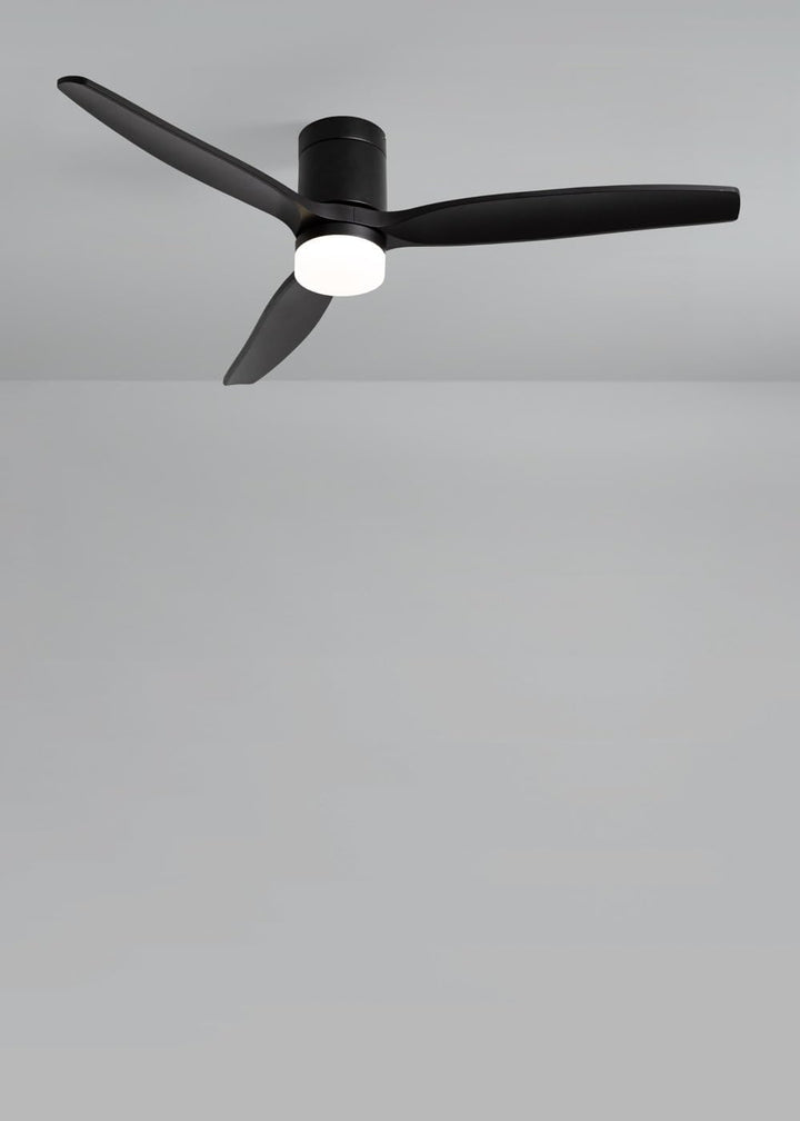 CREATE / WINDCALM L/Deckenventilator ABS mit Beleuchtung Schwarz mit Fernbedienung / 40W, Timer, Ø15