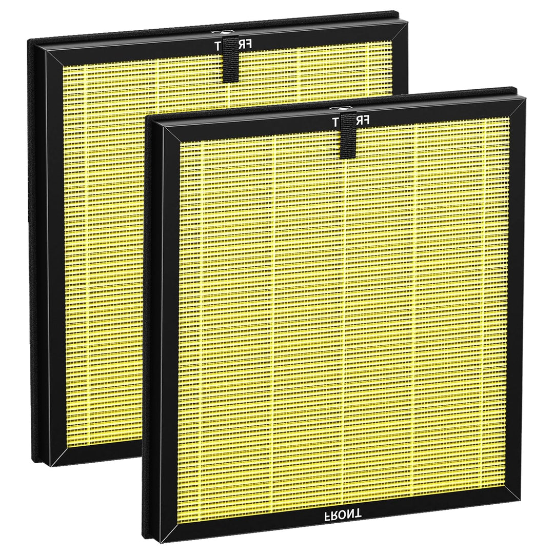 Ersatzfilter Kompatibel Dayette AP303 / AP304 Luftreiniger - 2 Stück 3-in-1 H14 True HEPA mit Hochef