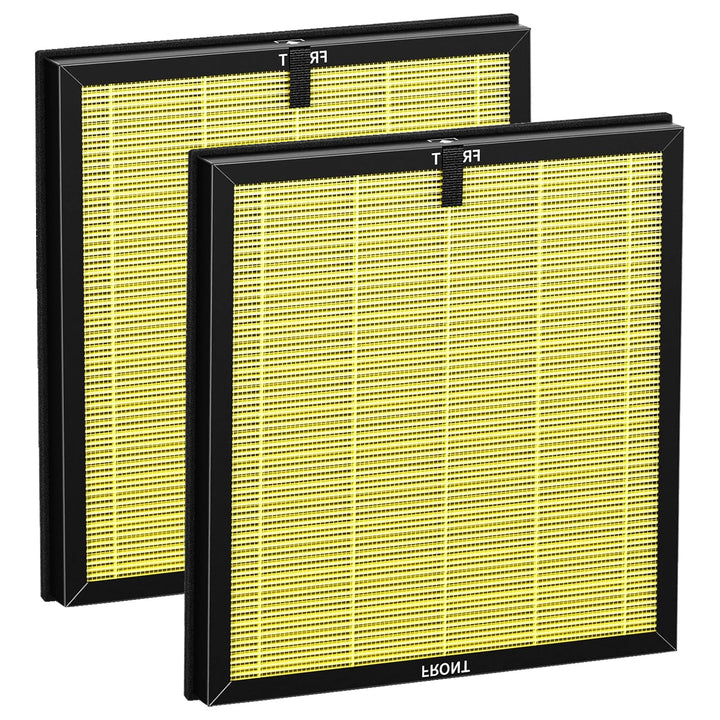 Ersatzfilter Kompatibel Dayette AP303 / AP304 Luftreiniger - 2 Stück 3-in-1 H14 True HEPA mit Hochef