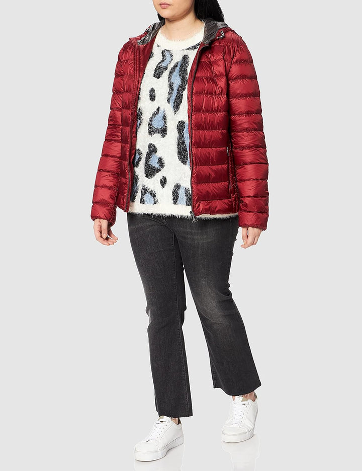 Geox M DERECK Herren Daunenjacke 48 Red Dahlia, 48 Red Dahlia