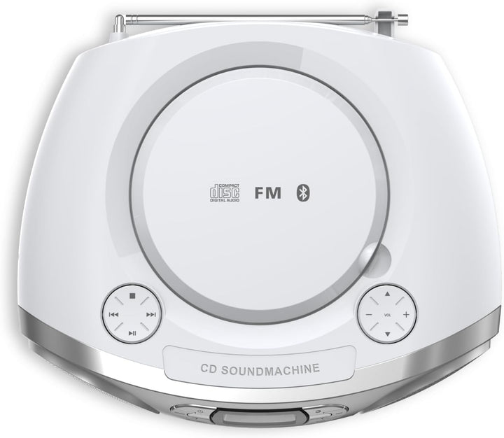 Philips Tragbare CD-Soundmaschine TAZ2000 mit Kassettenspieler, DAB+/UKW-Radio, Bluetooth 6.0, USB-W