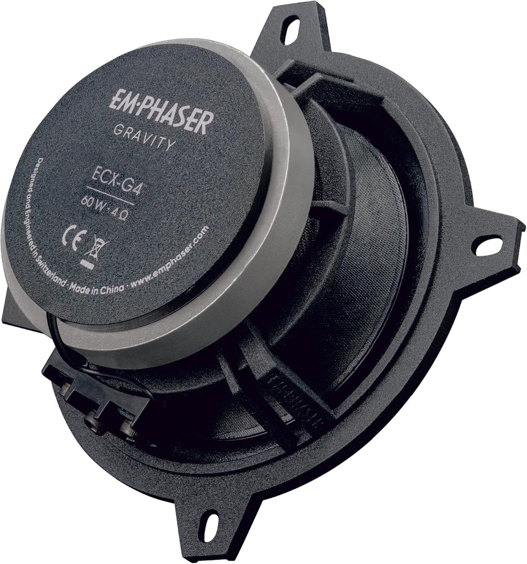 EMPHASER ECX-G4 – 10 cm / 4“ Auto Lautsprecher, Koaxial System für PKWs und Reisemobile, Sound Syste