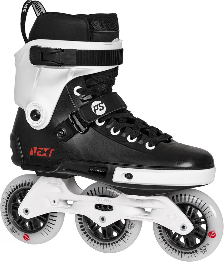Powerslide Inline Skate Next Core Black 100, für Urban und Fitness, für Damen und Herren 36-37, 36-3
