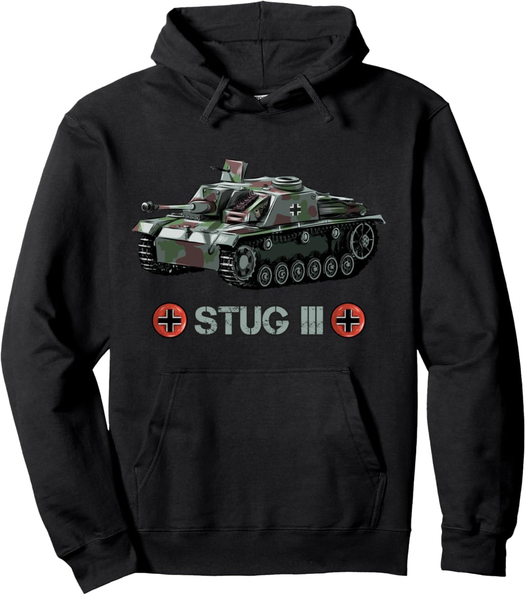 Weltkrieg 2 Deutscher Panzer StuG III Ausf. G Pullover Hoodie