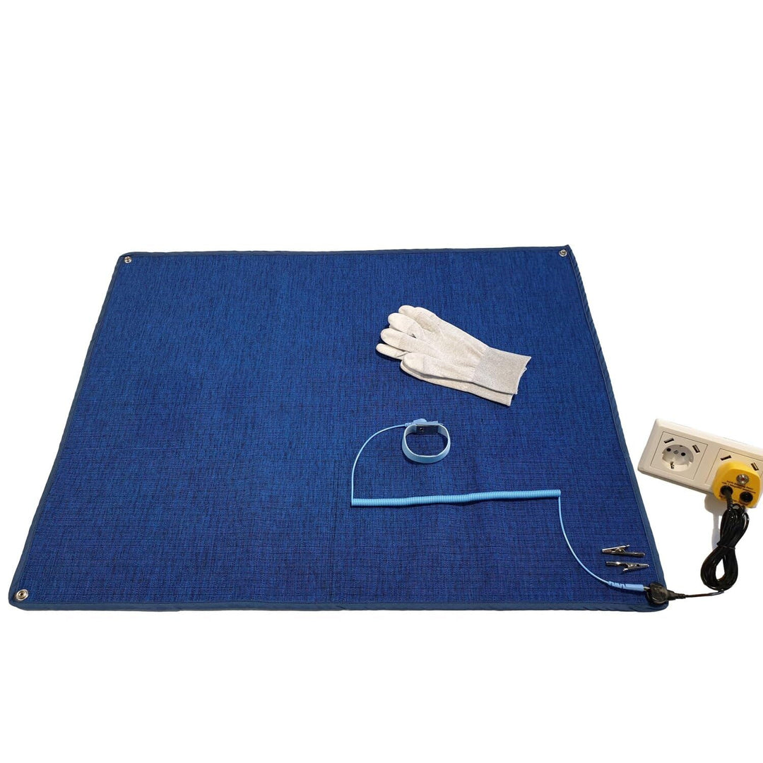 Minadax Innovative Anstistatik Arbeitsmatte 60cm x 30cm | Antistatisches ESD Gewebe - High-Tech-Text