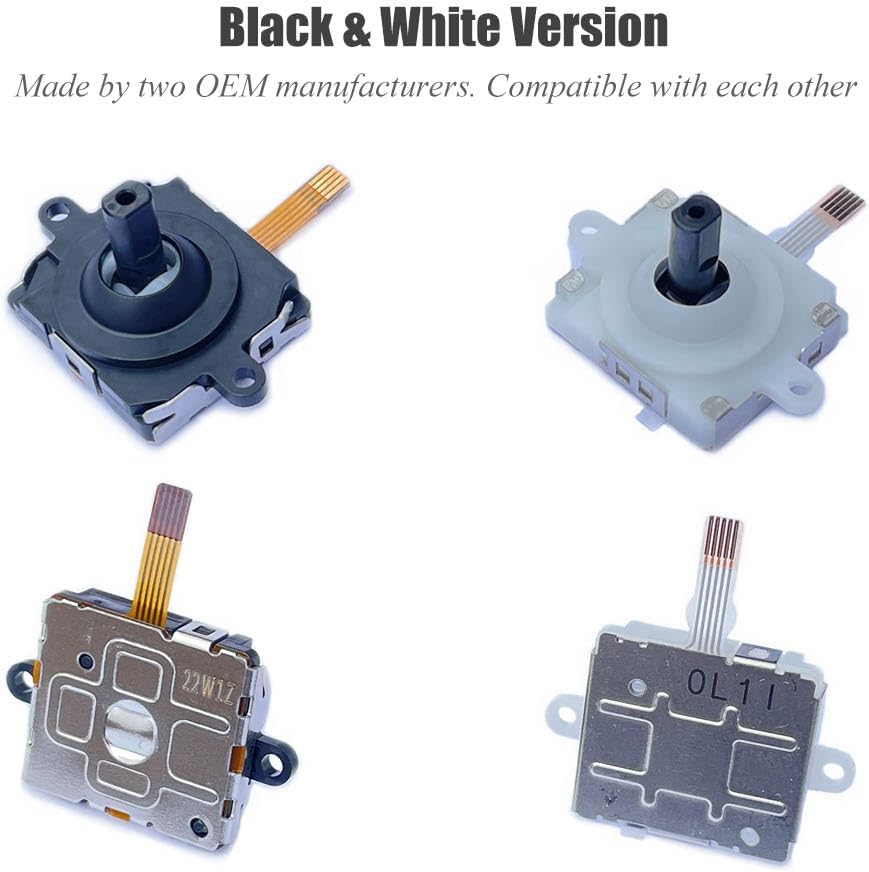 ElecGear Joystick Ersatz für Oculus Quest, 2X Linkes und Rechtes Analoges Thumbstick Control Sensorm