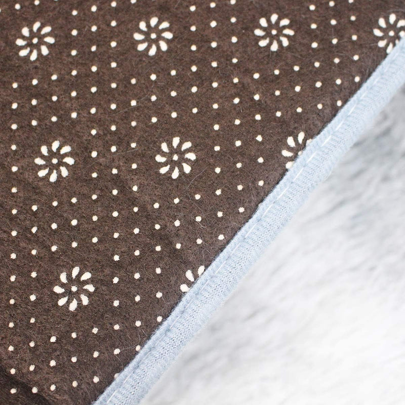 Tinyboy-hbq Runder Teppiche Hochflor Teppich wohnzimmerteppich Langflor Teppiche für Wohnzimmer flau