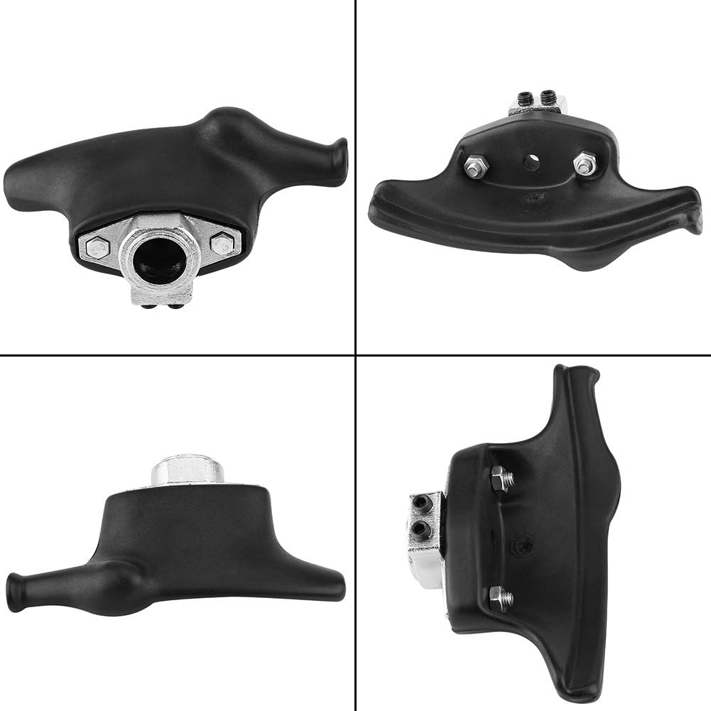 Qiilu Schwarz Kunststoff Nylon Mount Demontage Kopf für Reifenwechsler Maschine Durchmesser 28mm/30m