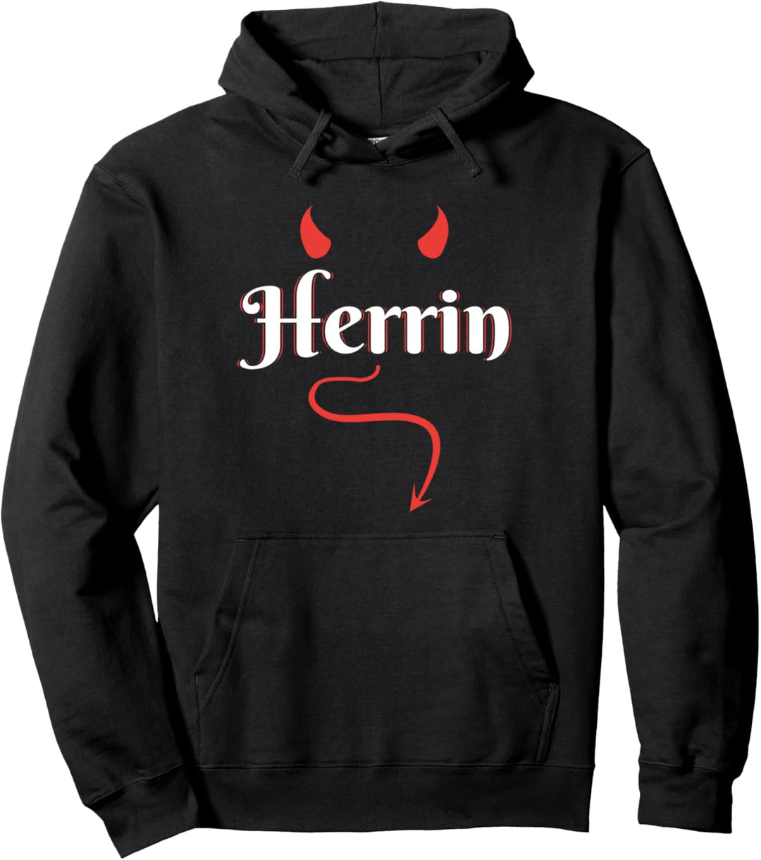 Gothic Okkult Spruch Teufelchen Sarkasmus Herrin Domina Pullover Hoodie