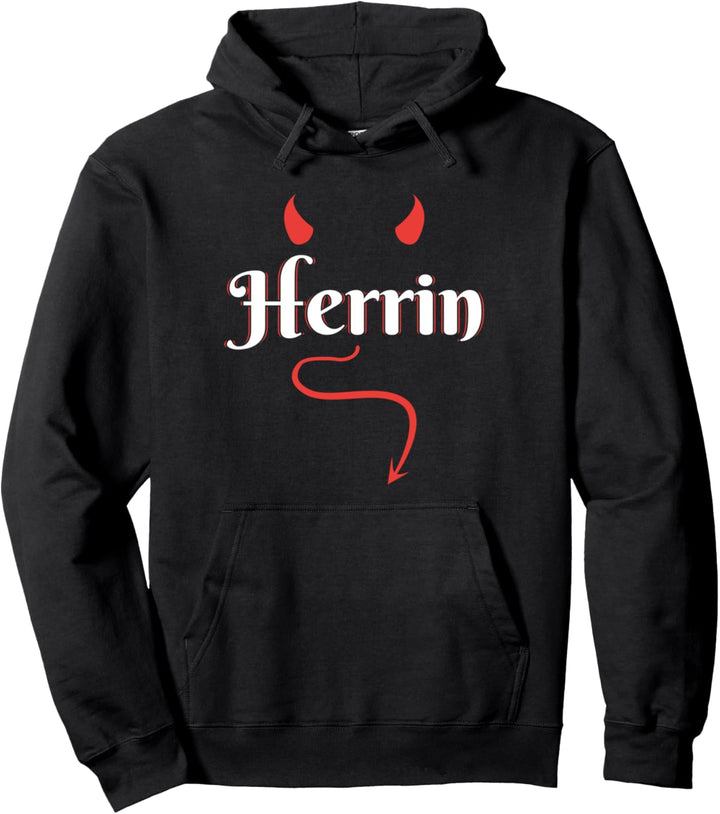 Gothic Okkult Spruch Teufelchen Sarkasmus Herrin Domina Pullover Hoodie