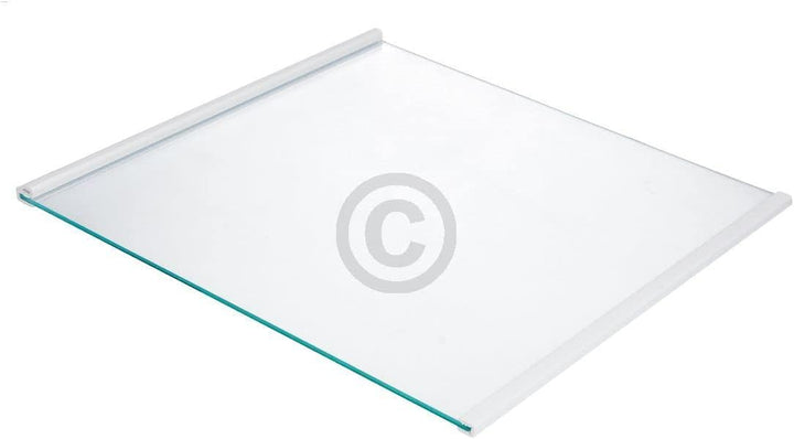 Glasplatte kompatibel mit LG AHT74413808 325x309mm mit Leisten für Kühlschrank