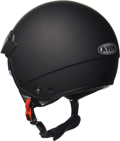 Jethelm H740-L H740 Integriertem mit Integriertem Sonnenvisier und Schild Schwarz Matt - L, L
