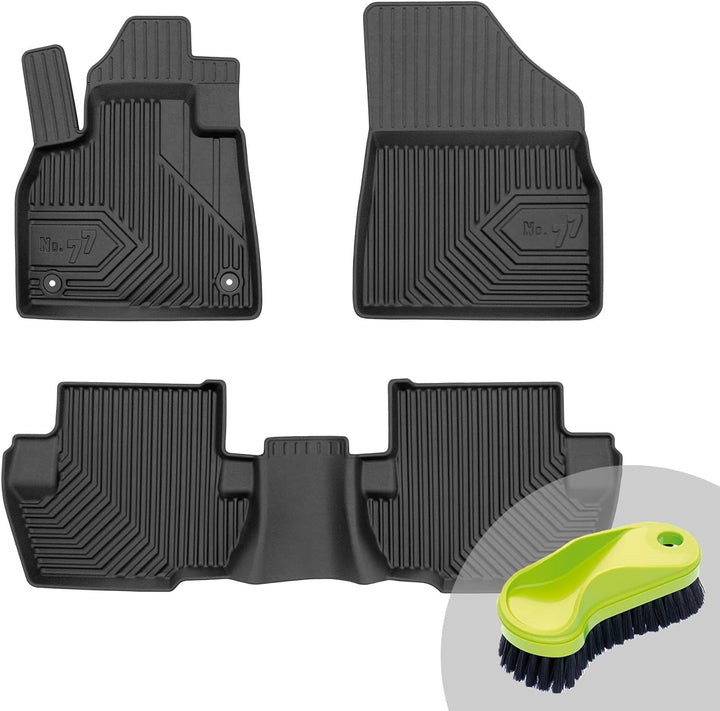 FROGUM No.77 Gummimatten Ganzjahresset von Auto Fussmatten Autofussmatten für Citroën DS5 2011-2015,