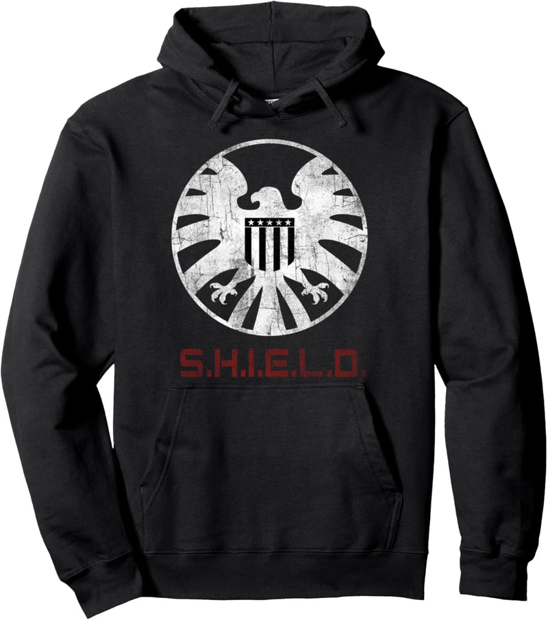 Marvel Agents of SHIELD Distressed Logo Pullover Hoodie