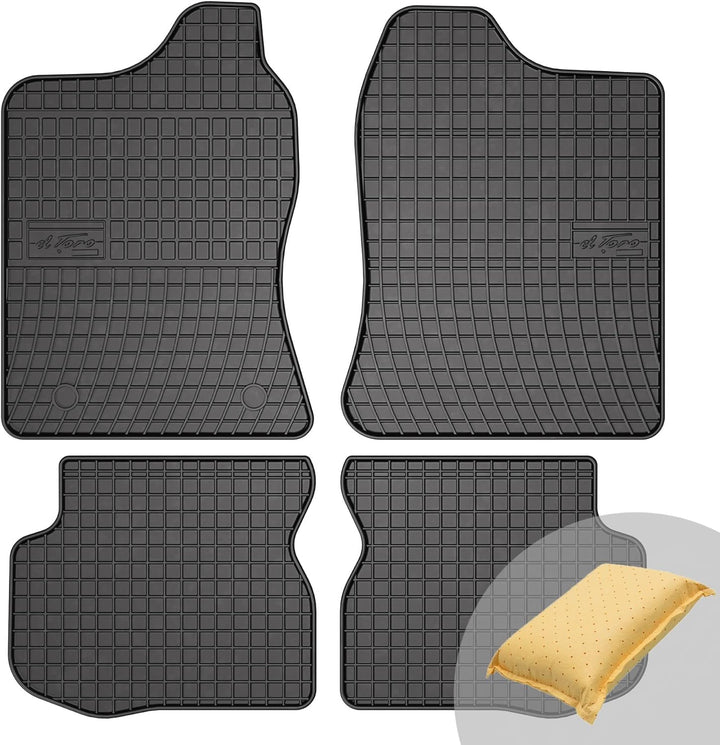 FROGUM EL Toro Gummimatten Ganzjähriges-Set von Autofussmatte Auto Fussmatten für Suzuki Jimny III 1