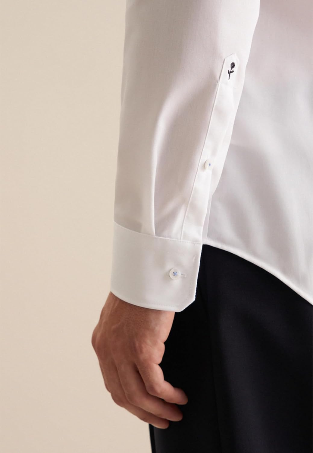 Seidensticker Herren Business-Hemd - Extra Slim Fit - Bügelfrei - Kent-Kragen - Langarm - 100% Baumw