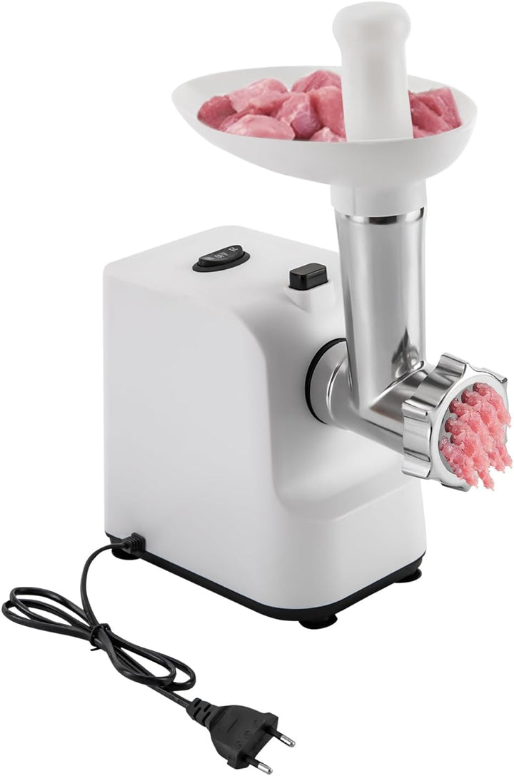 Compact Power Wurst Fleischwolf Elektrisch,Elektrischer Fleischwolf,Spritzgebäckvorsatz,Hackfleisch