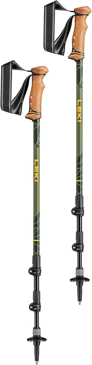 Leki Legacy Lite AS Stöcke mango-olivgreen-bottlegreen 100-135cm, mango-olivgreen-bottlegreen 100-13