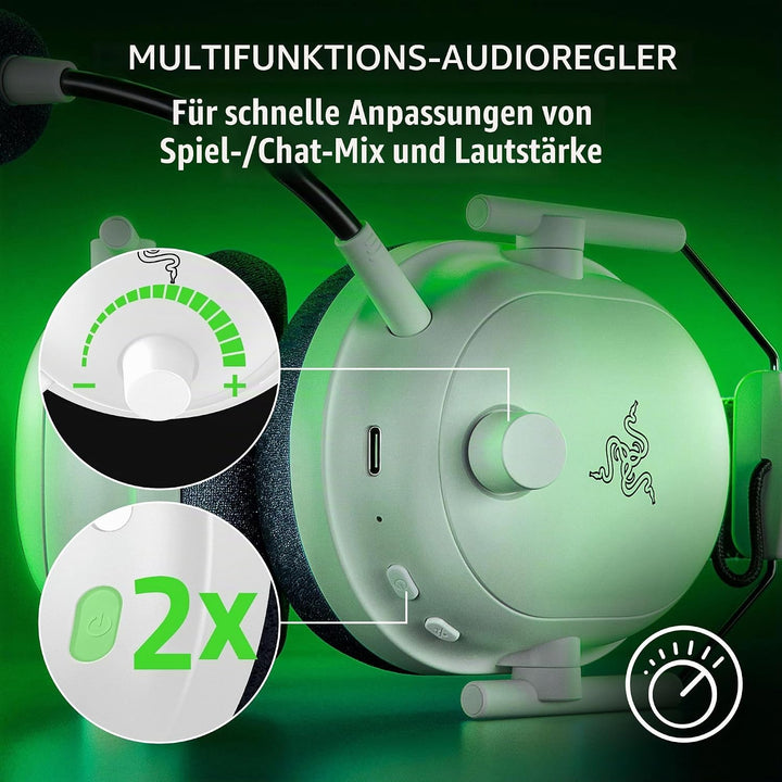 Razer BlackShark V2 Pro (Xbox) - Kabelloses E-Sport Headset für Xbox S-X &amp; One (Triforce 50mm, Hyper