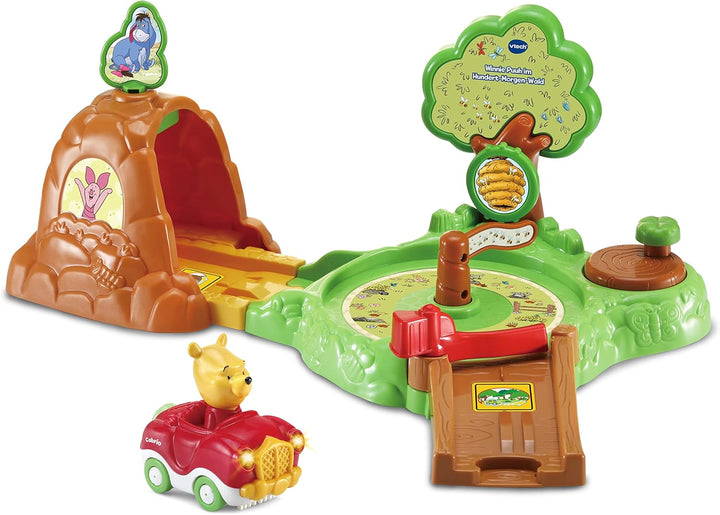 VTech Tut Tut Baby Flitzer - Winnie Puuh im Hundert-Morgen-Wald – Interaktives Spielset mit Winnie P