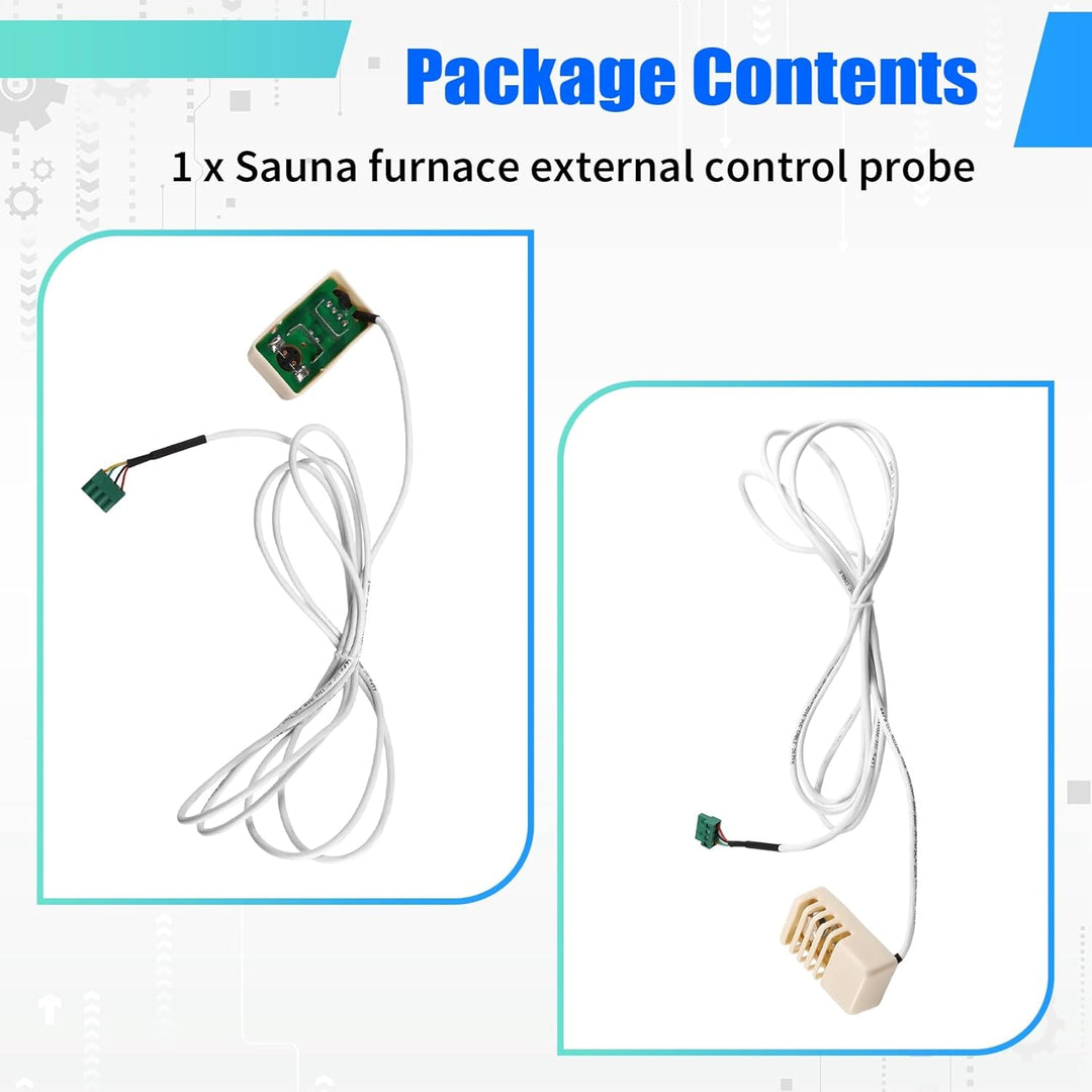 Externe Kontrollsonde für Saunaofen, Temperaturkontrolle, externer Kontrollsensor für Sauna