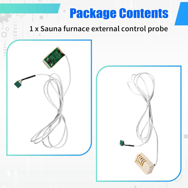 Externe Kontrollsonde für Saunaofen, Temperaturkontrolle, externer Kontrollsensor für Sauna