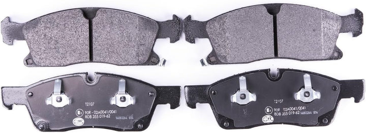 HELLA PAGID 8DB 355 019-621 Bremsbelagsatz - T2107 - Dicke/Stärke: 21.3mm - Bremssystem: Teves - mit