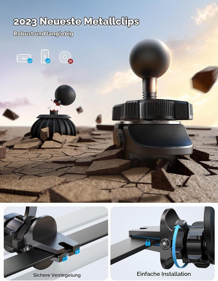 JOYROOM Handyhalterung Auto Magnet mit 20 x N55 Magneten, 2-in-1 Autohalterung mit MagSafe, Magnetis
