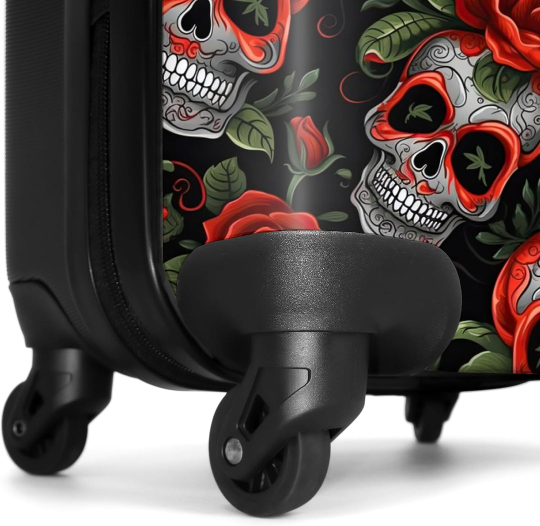 NoBoringSuitcases.com® Handgepäck, Hartschalenkoffer mit TSA Schloss, Trolley, Reisekoffer, Carry on