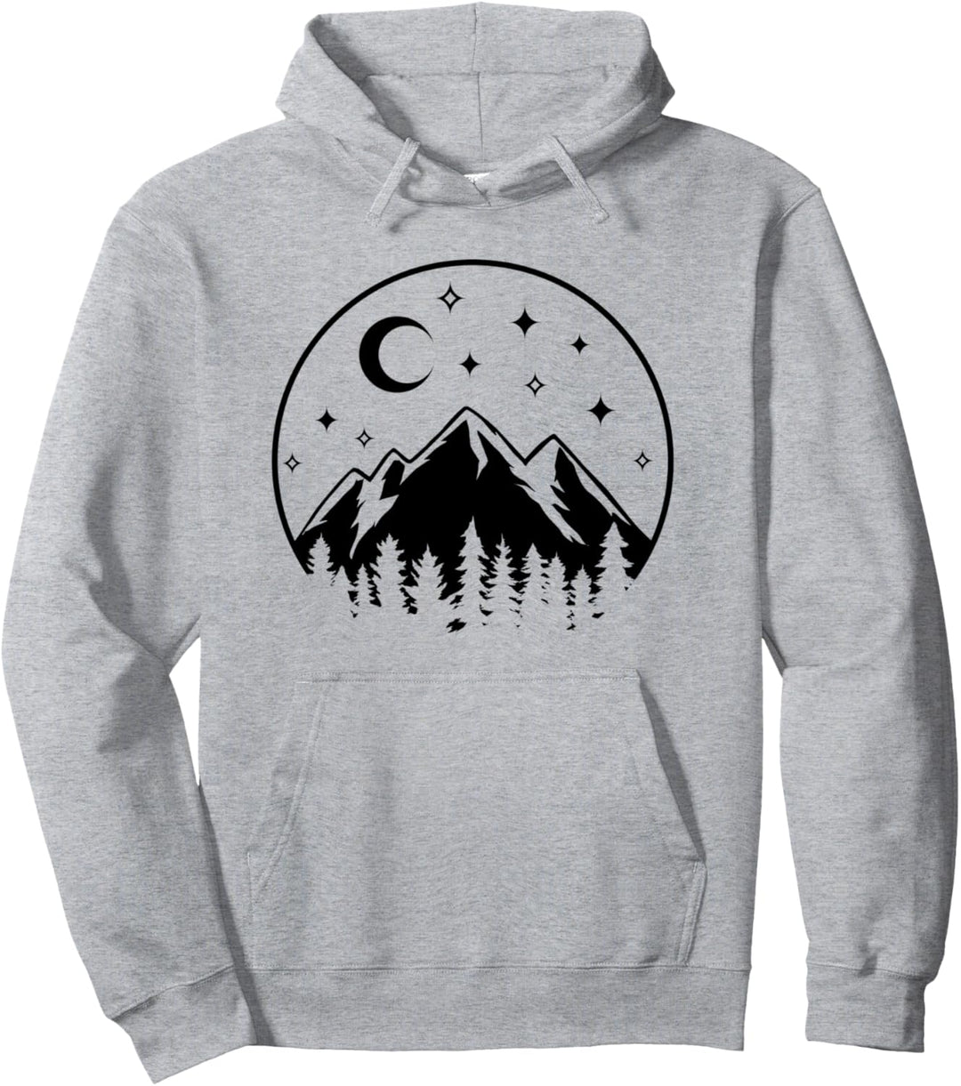 Berge Wandern Camper Abenteuer Wildnis Pullover Hoodie