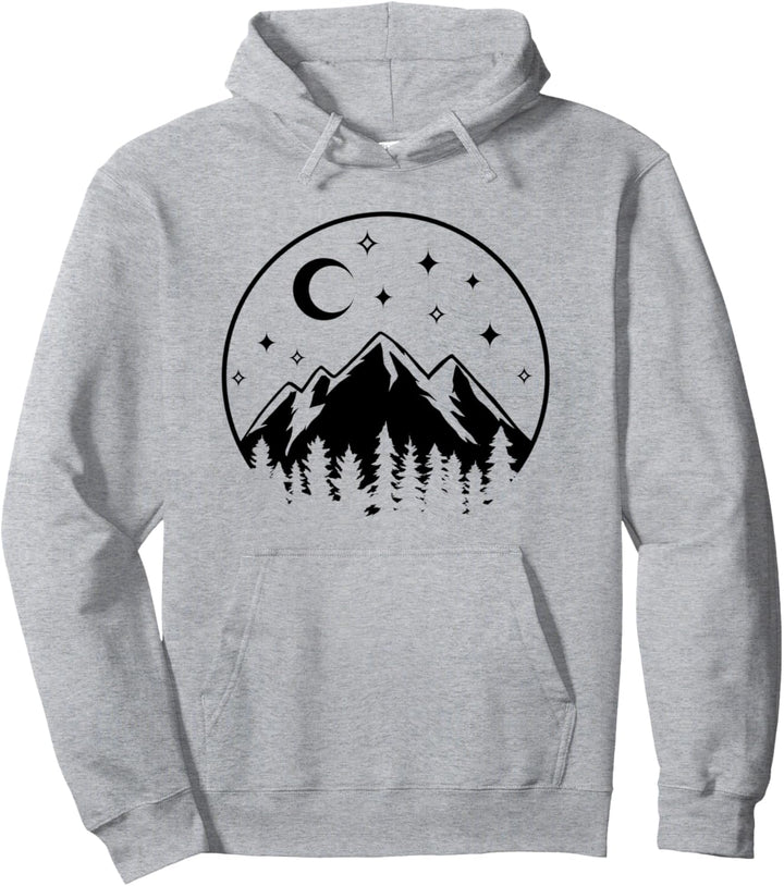 Berge Wandern Camper Abenteuer Wildnis Pullover Hoodie