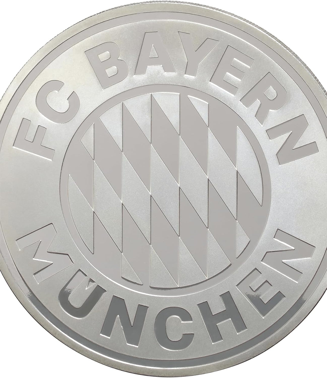 FC Bayern München Acrylblock Pokale mit Logo Münze Schwarz I Fussballdeko Einheitsgrösse, Einheitsgr