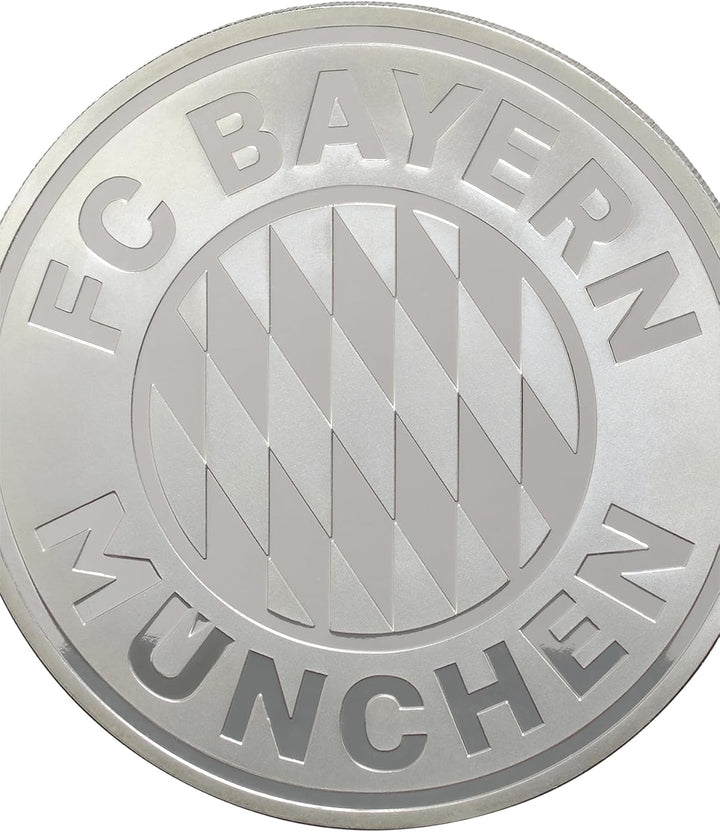 FC Bayern München Acrylblock Pokale mit Logo Münze Schwarz I Fussballdeko Einheitsgrösse, Einheitsgr