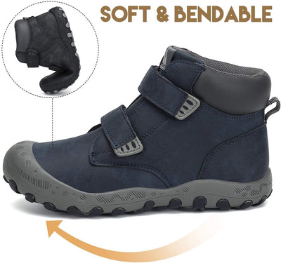 Mishansha Kinder Wanderschuhe Trekking Wanderstiefel Outdoor Trekkingschuhe 31 EU Blau, 31 EU Blau