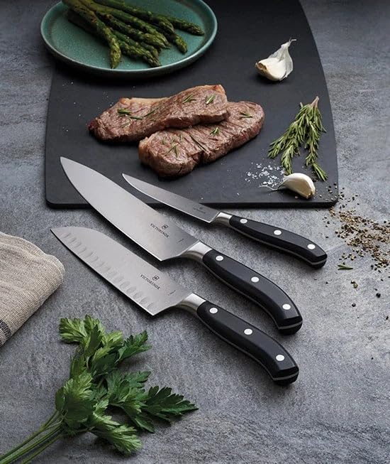 Victorinox Fibrox Küchenmesser Schlachtmesser, Extra Scharfe Klinge, Rostfreier Stahl, Spülmaschinen