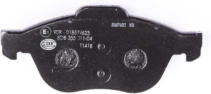 HELLA PAGID 8DB 355 011-041 Bremsbelagsatz - T1418 - Dicke/Stärke: 18.3mm - Bremssystem: Teves - mit