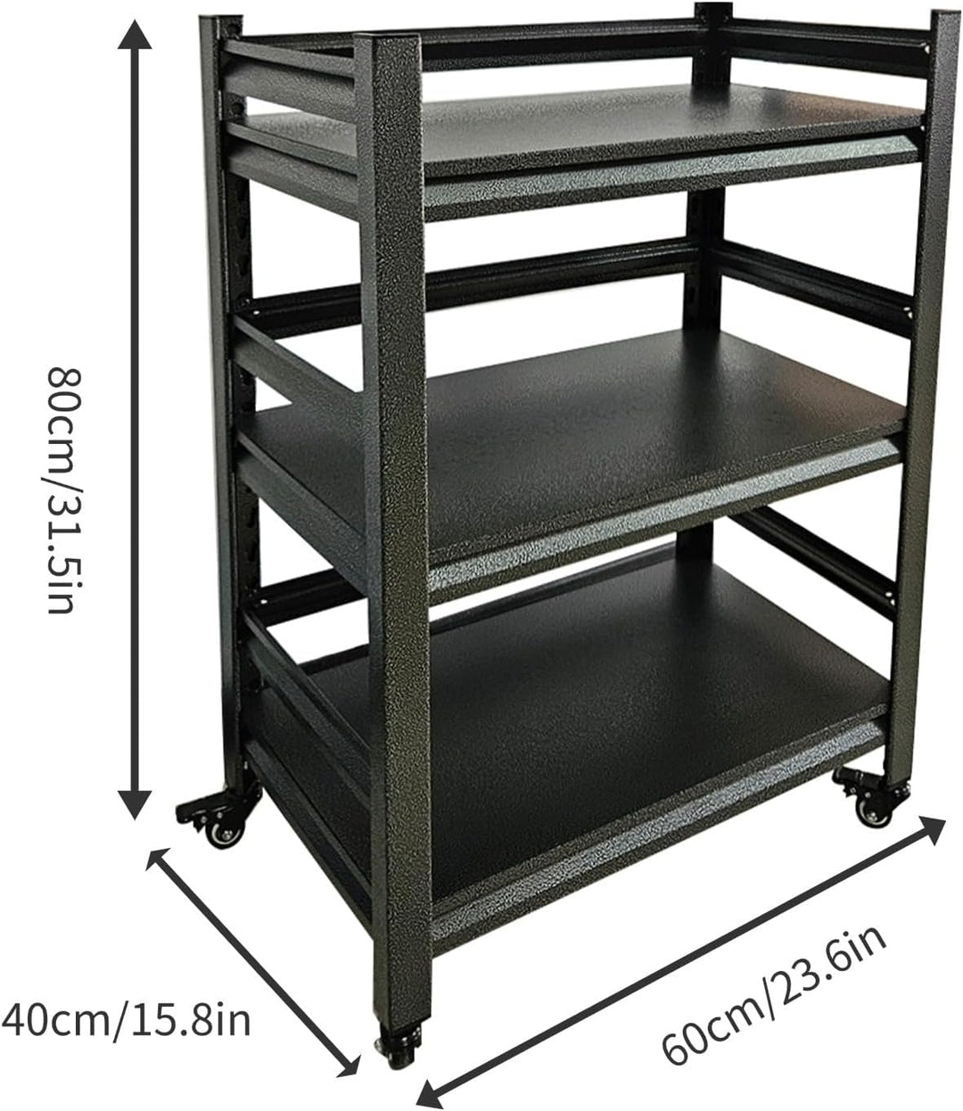Effortsaving Küchenregal Stehend,3–5 Stockwerke Höhenverstellbar Kellerregal,Geeignet für Wohnungen