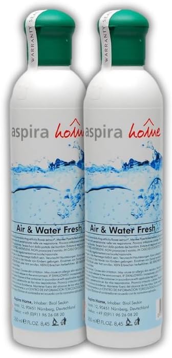 Aspira Home Duftstoff SPAR-SET mit Aloe Vera - Duftöl für Wasserstaubsauger/Staubsauger mit Wasserfi