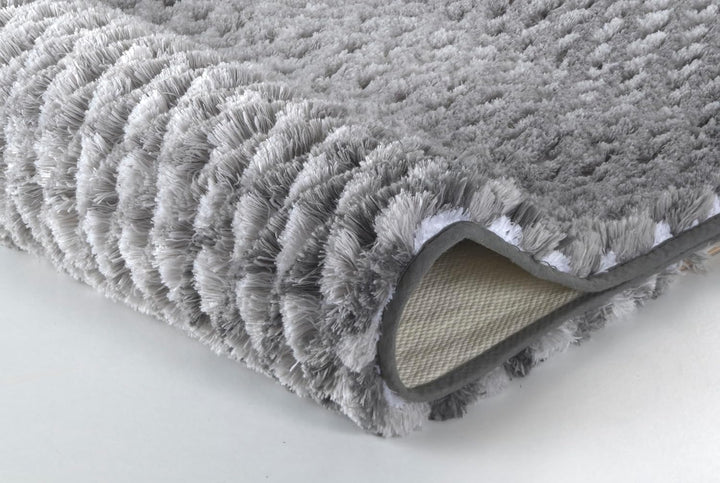 Kleine Wolke Badteppich Cory Anthrazit 60x 60 cm grau, 229121901135