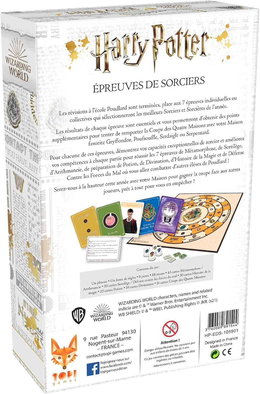 Harry Potter Spiel SCHWINDERPRÜFUNGEN