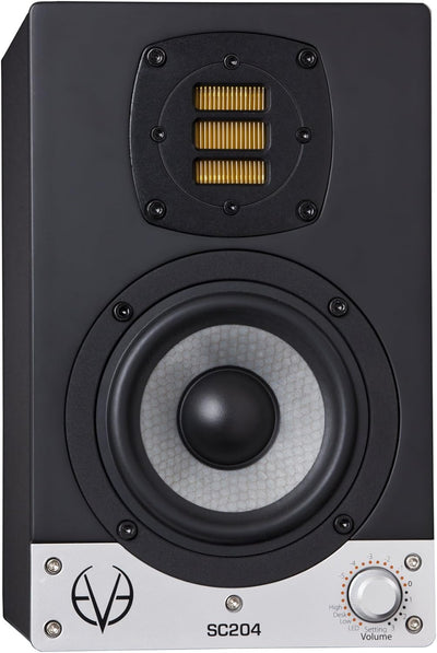 Eve Audio SC204 schwarz Lautsprecher – Lautsprecher (Universal, XLR, Boden, integriert, 10,2 cm (4),