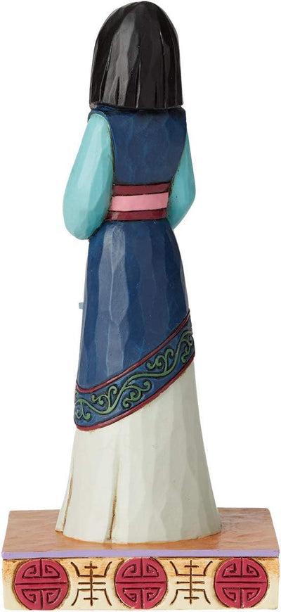 Enesco 6002823 Disney Traditions by Jim Shore Princess Passion Mulan Figur, 18,4 cm, Mehrfarbig , 7.