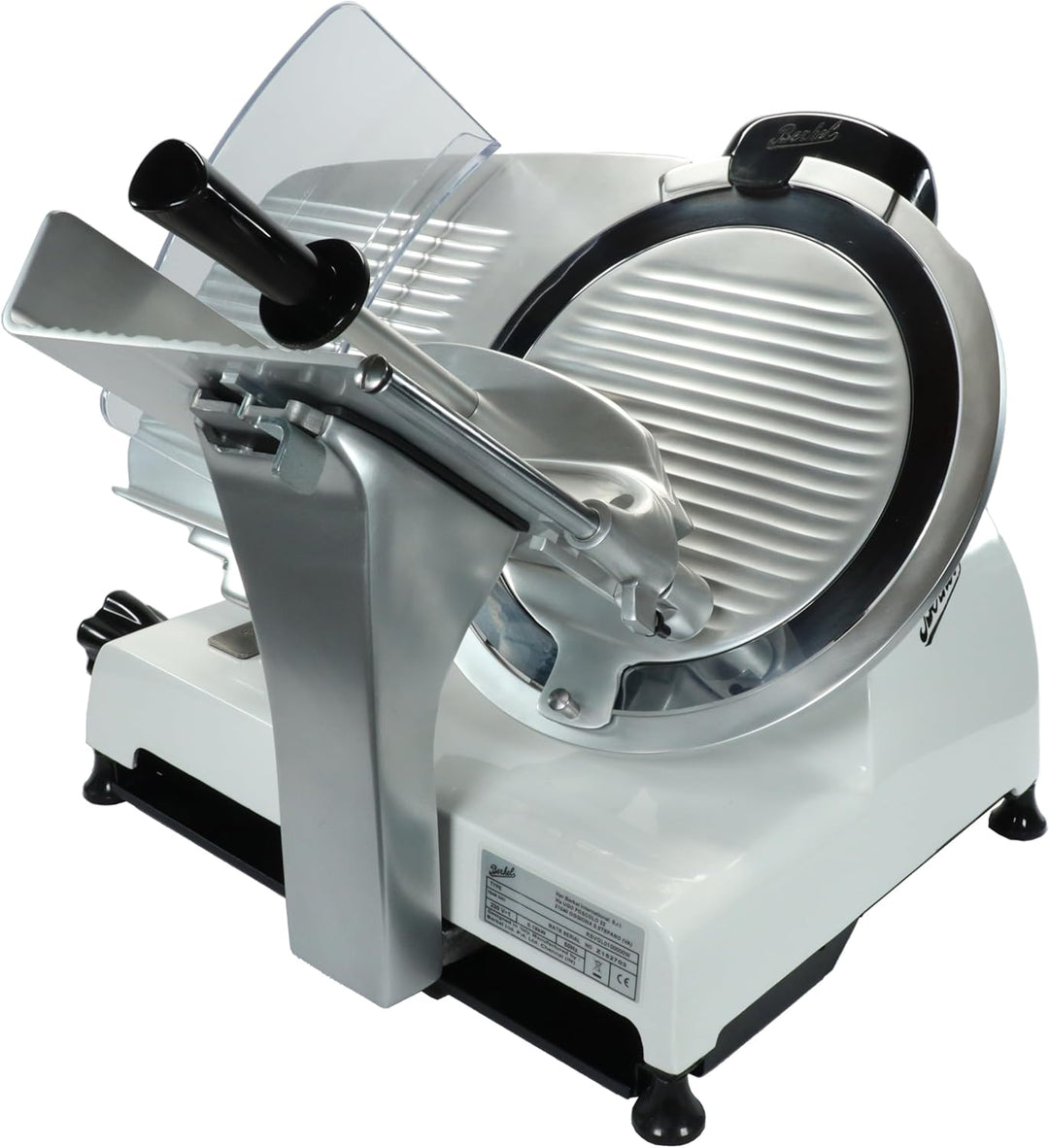 Berkel Red Line 300 Aufschnittmaschine rot - Schneidemaschine für die Küche inkl. handgefertigtes Ei