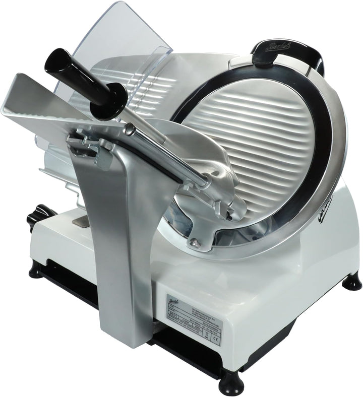 Berkel Red Line 300 Aufschnittmaschine rot - Schneidemaschine für die Küche inkl. handgefertigtes Ei